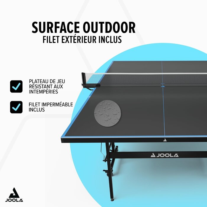 Table de ping-pong d'extérieur, pliable, 30% de remise