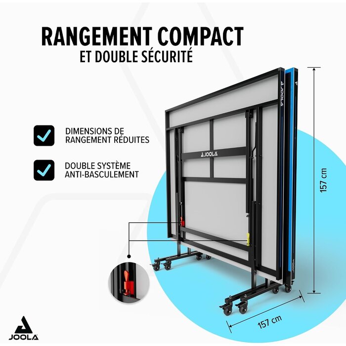 Table de ping-pong d'extérieur, pliable, 30% de remise