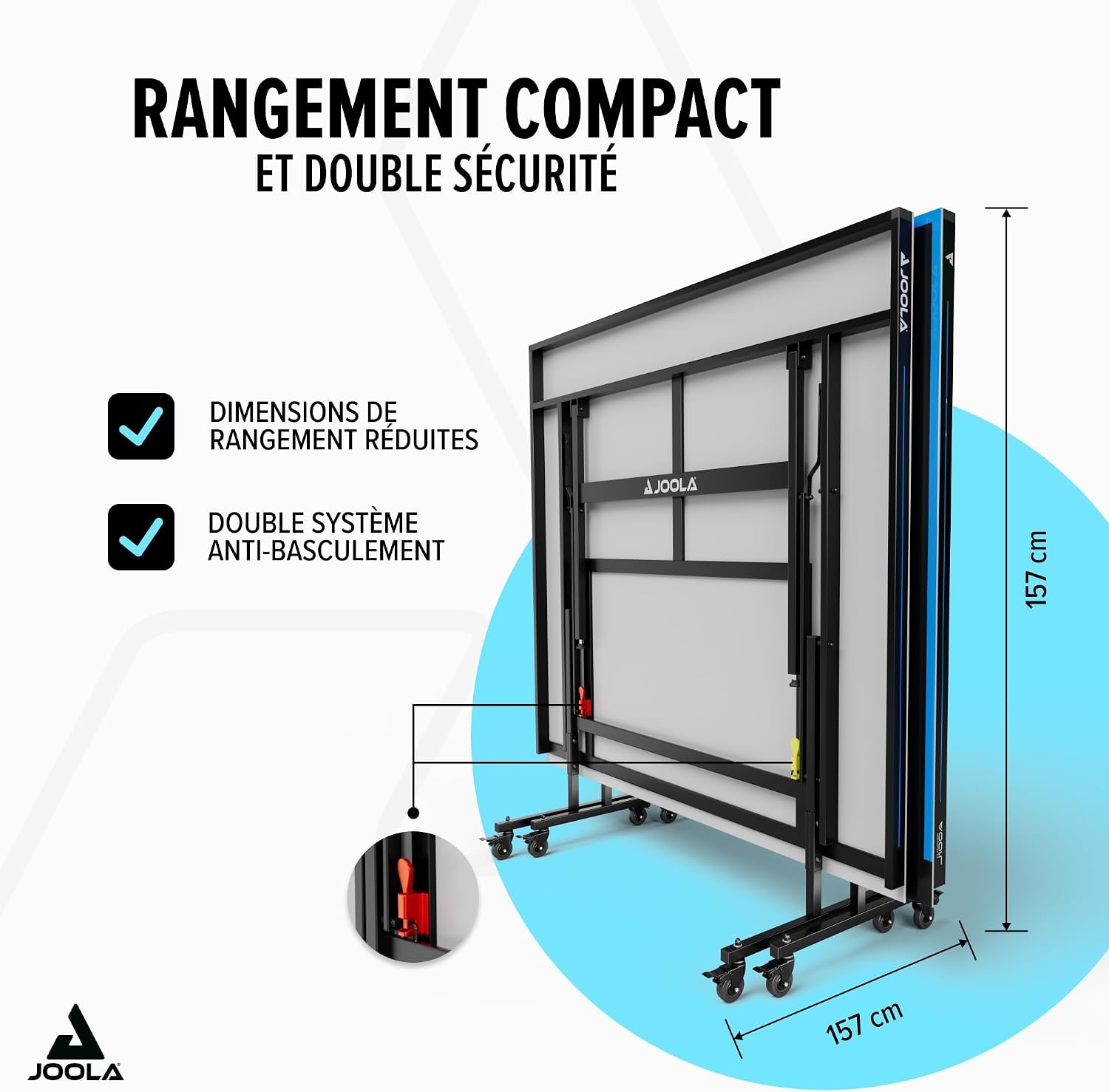 Table de ping-pong d'extérieur, pliable, 30% de remise