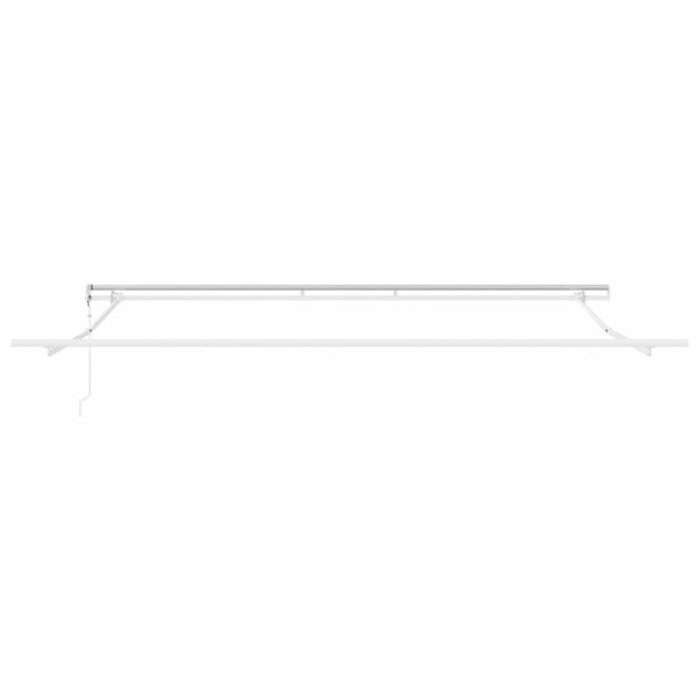 Vidaxl Store banne manuel blanc 4 x 3,5 m - 35% de remise