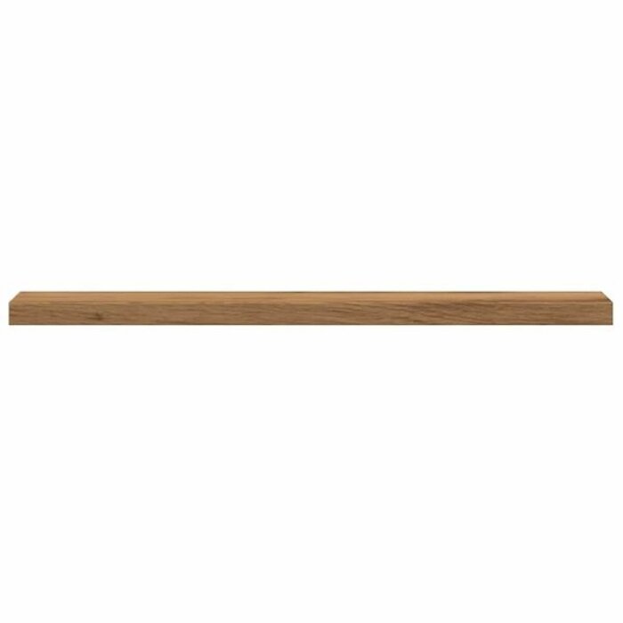 Vidaxl Lot de 4 étagères murales aspect chêne - 33% de remise