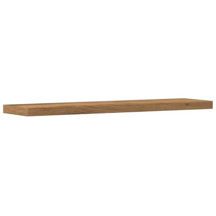 Vidaxl Lot de 4 étagères murales aspect chêne - 33% de remise
