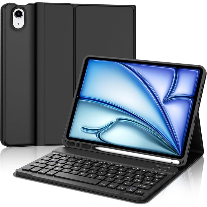 Étui clavier amovible pour iPad Air 11" M2 2024 - QWERTY Italien - 25% de remise