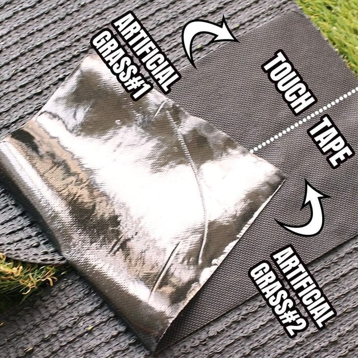 Lita Bande adhésive gazon synthétique 15cm x 15m - 26% de remise
