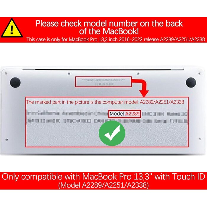 Coque MacBook Pro 13" Paysage Abstrait + Protection Clavier/Écran - 26% de remise
