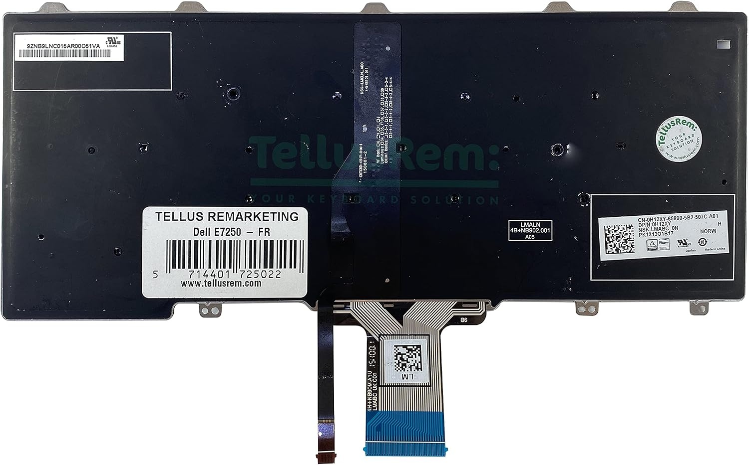 Clavier AZERTY rétroéclairé pour Dell Latitude 42x19x2 - 32% de remise