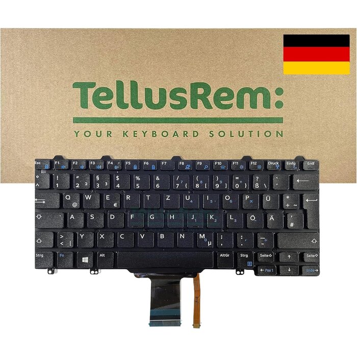 Clavier AZERTY rétroéclairé pour Dell Latitude 42x19x2 - 32% de remise