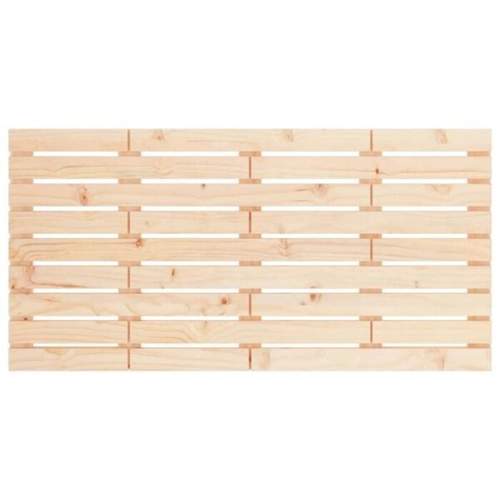 Tête de lit murale en pin massif 126x63 cm - 31% de remise