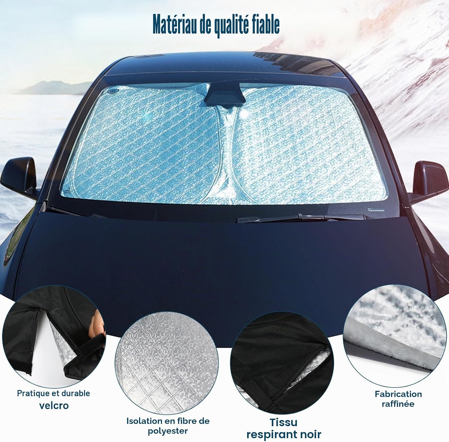 Pare-soleil sur mesure pour C5 Aircross (2017-2024) - 31% de remise
