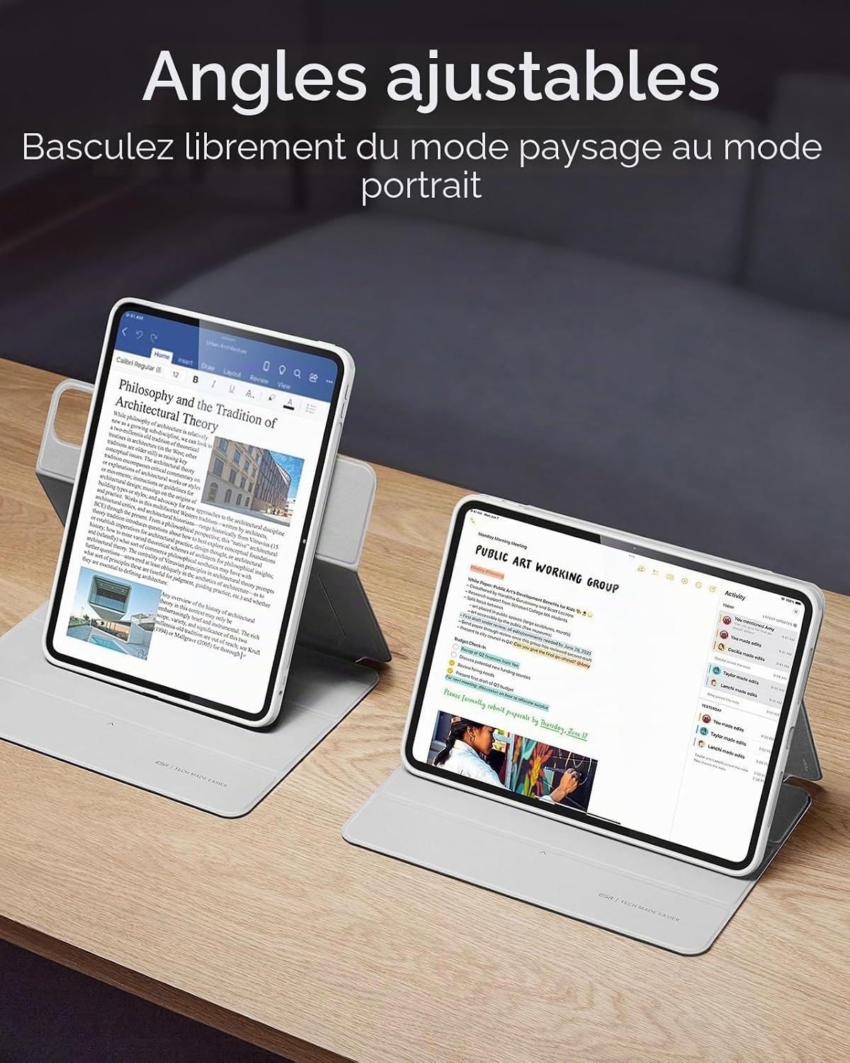 Étui magnétique pour iPad Pro 13" (2024) - Blanc - 28% de remise