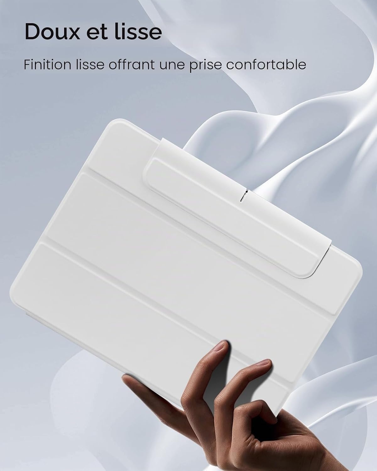 Étui magnétique pour iPad Pro 13" (2024) - Blanc - 28% de remise