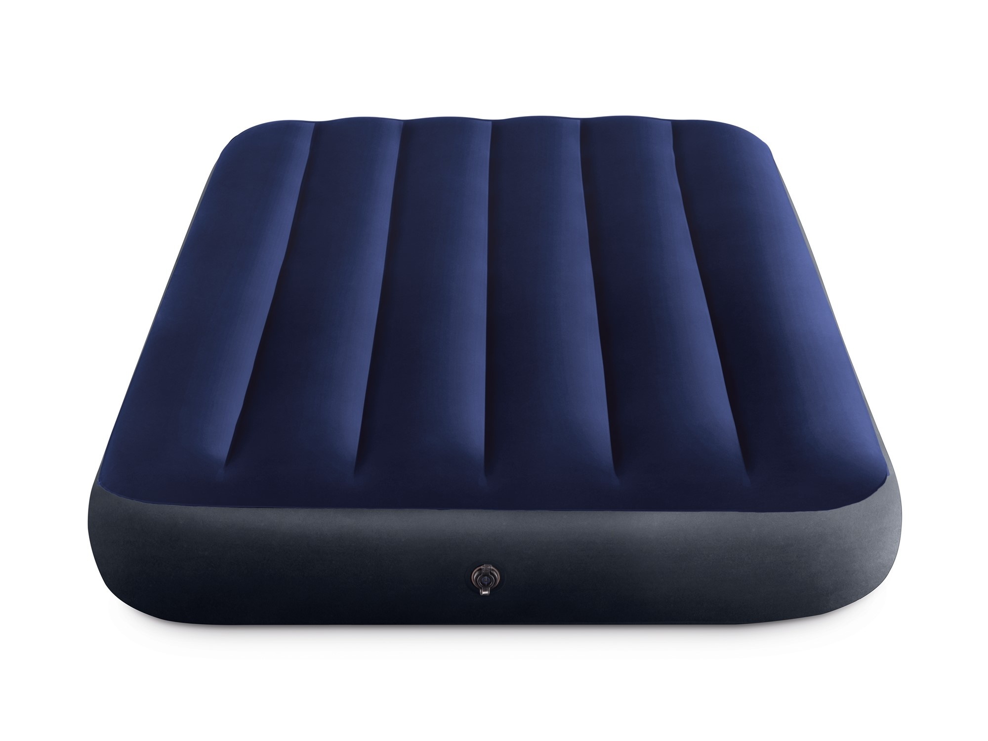 Matelas gonflable velours 191x99cm - Bleu - 31% de remise
