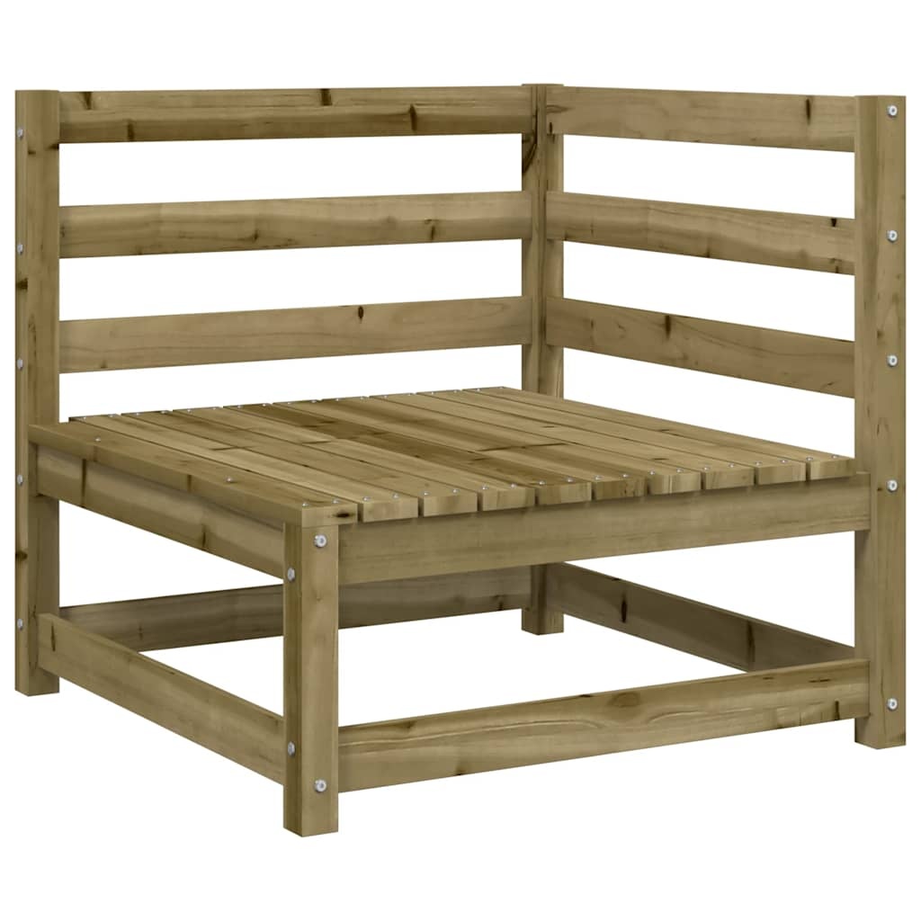 Canapé d'angle en bois de pin - 34% de remise - Déballé