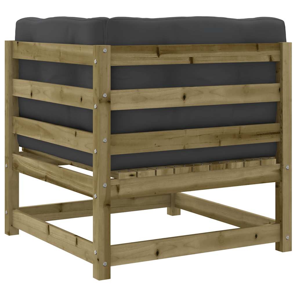 Canapé d'angle en bois de pin - 34% de remise - Déballé