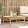 Table de jardin basse en bambou 65x65 cm - 34% de remise