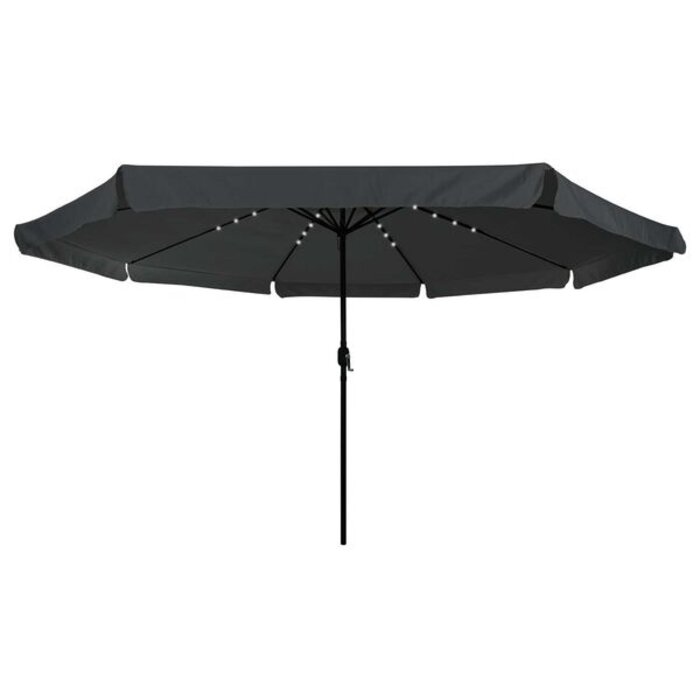 Parasol de jardin 395 cm LED - Anthracite - 34% de remise