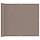Brise-vue pour balcon 100x300 cm - Tissu Oxford - Taupe - 30% de remise