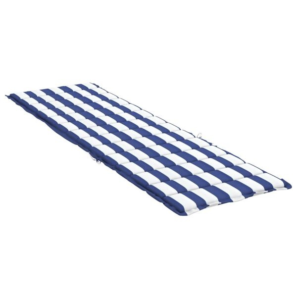 Coussin de bain de soleil rayé 200x70cm - 32% de remise