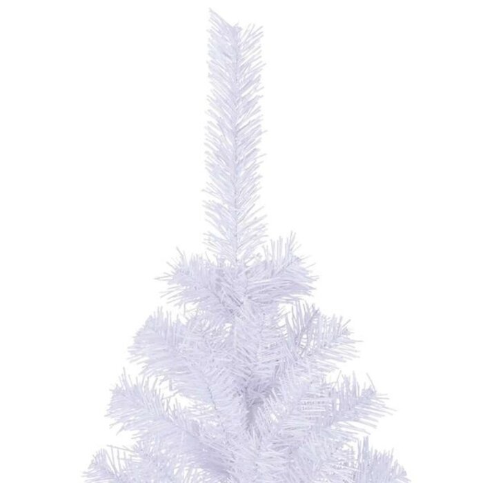 Sapin de Noël blanc 210 cm, 910 branches - 39% de remise