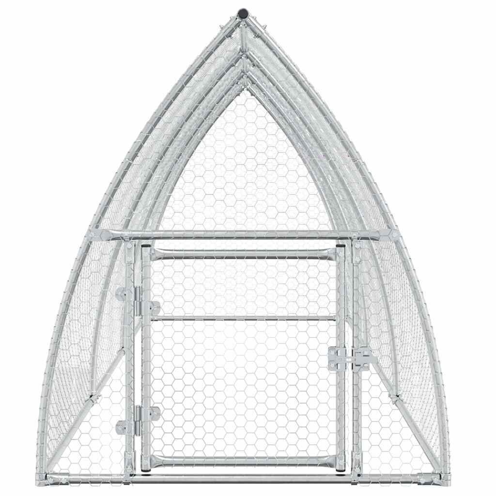 Poulailler en acier galvanisé 300x105x120cm - 34% de remise - Déballé