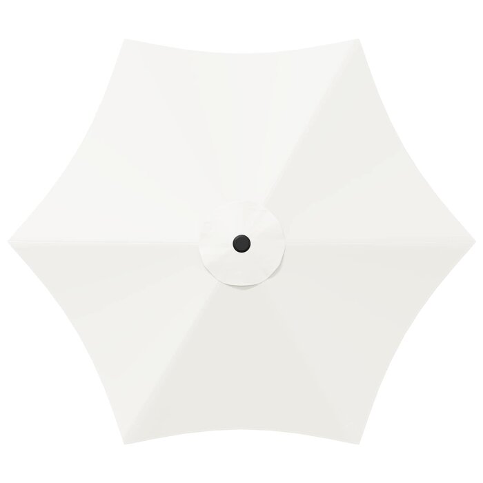 Parasol rectangulaire crème 270x270 cm - 33% de remise