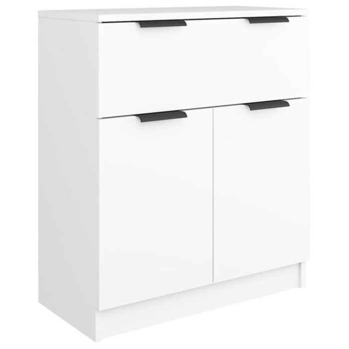Buffet bas blanc 60x30x70 cm - 34% de remise