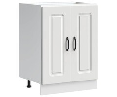 Vidaxl Meuble sous-évier Kalmar 60x46x81,5 cm blanc - 52% de remise