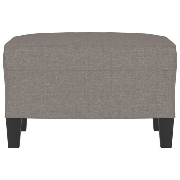 Repose-pieds en tissu taupe 60x50x41 cm - 33% de remise