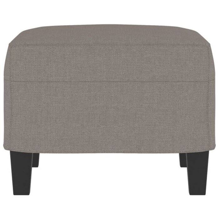 Repose-pieds en tissu taupe 60x50x41 cm - 33% de remise