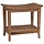 Table d'appoint en teck massif 50x35x45 cm - 33% de remise