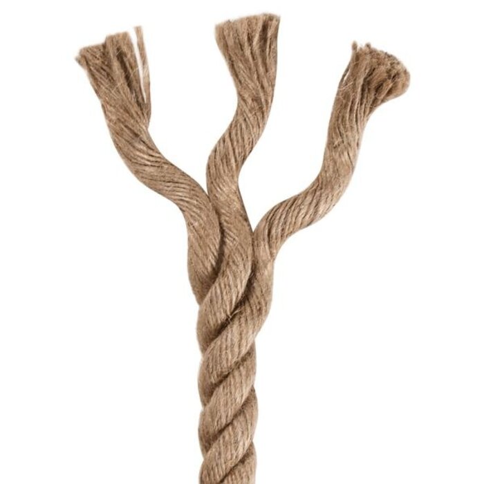 Vidaxl Corde en jute 50 mm x 5 m - Naturelle et robuste - 33% de remise