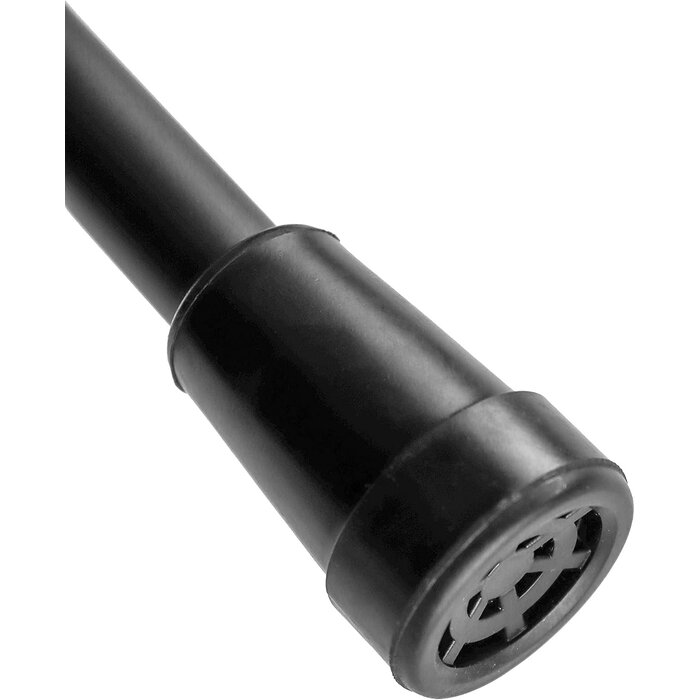 Lot de 2 béquilles pliables réglables noires - 100x5x5 - 28% de remise