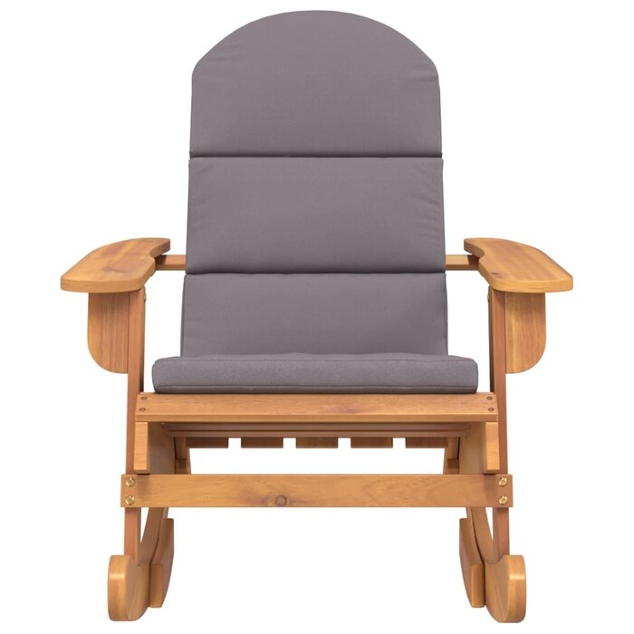 Vidaxl Fauteuil à bascule Adirondack en acacia massif - 35% de remise