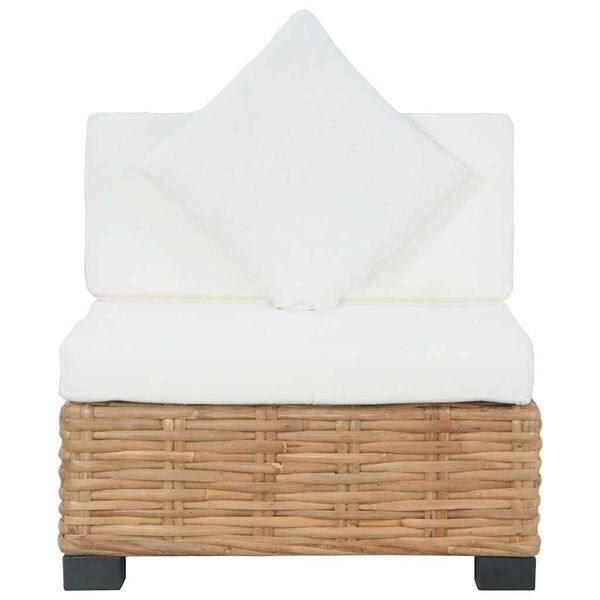 Vidaxl Canapé rotin sans accoudoirs - 35% de remise
