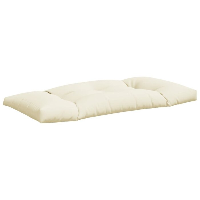 Ensemble de 2 coussins pour palette couleur crème - 34% de remise