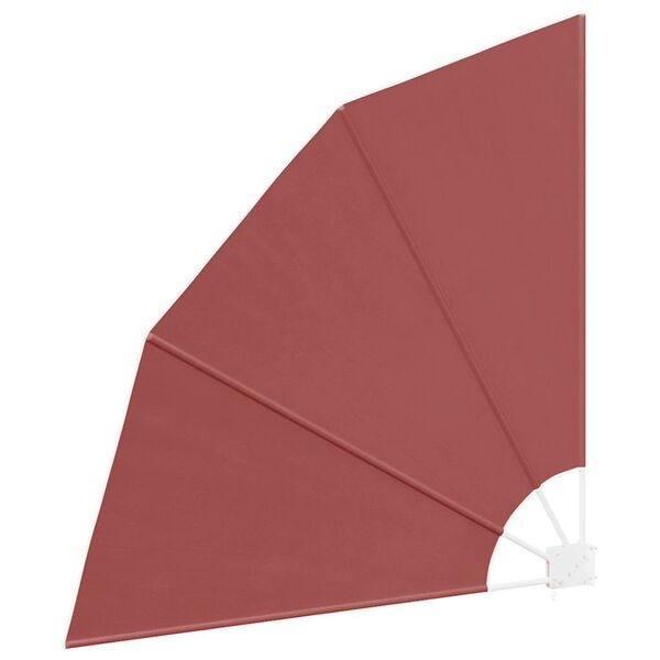 Vidaxl Brise-vue pliable 140x140 cm Terre Cuite - 32% de remise