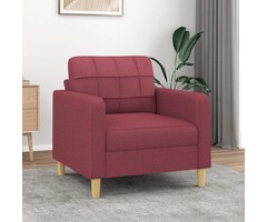 Vidaxl Fauteuil 60 cm rouge vin - Design moderne et confortable - 49% de remise