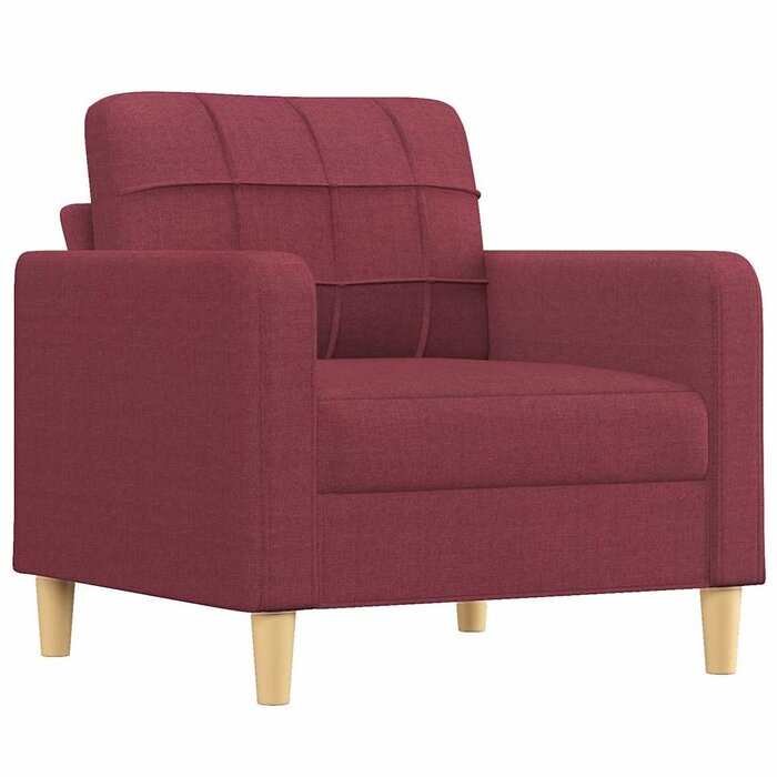 Fauteuil 60 cm rouge vin - 34% de remise