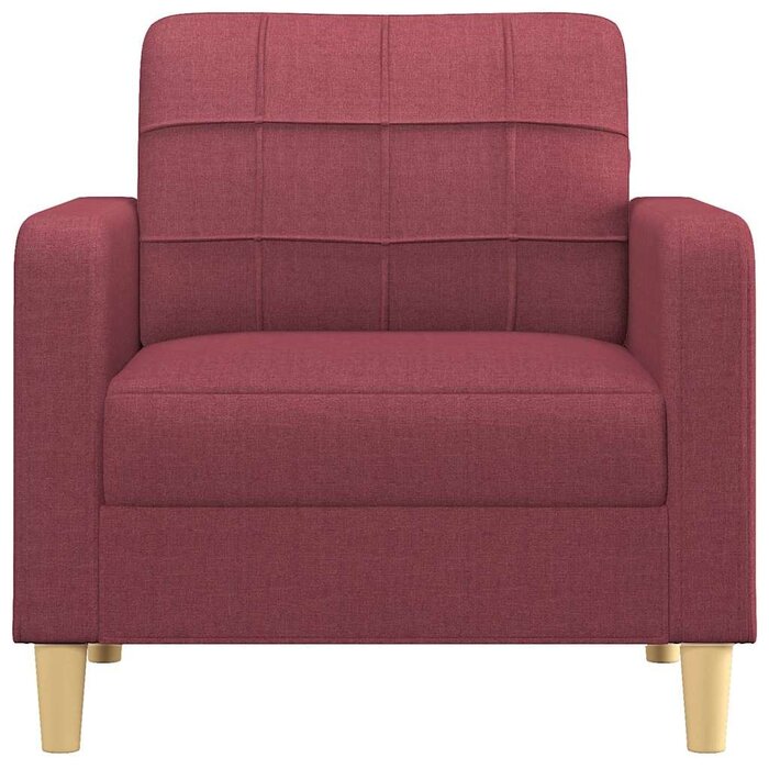 Fauteuil 60 cm rouge vin - 34% de remise