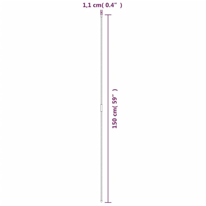 Lot de 30 tuteurs pour plantes 150 cm - Acier vert - 29% de remise