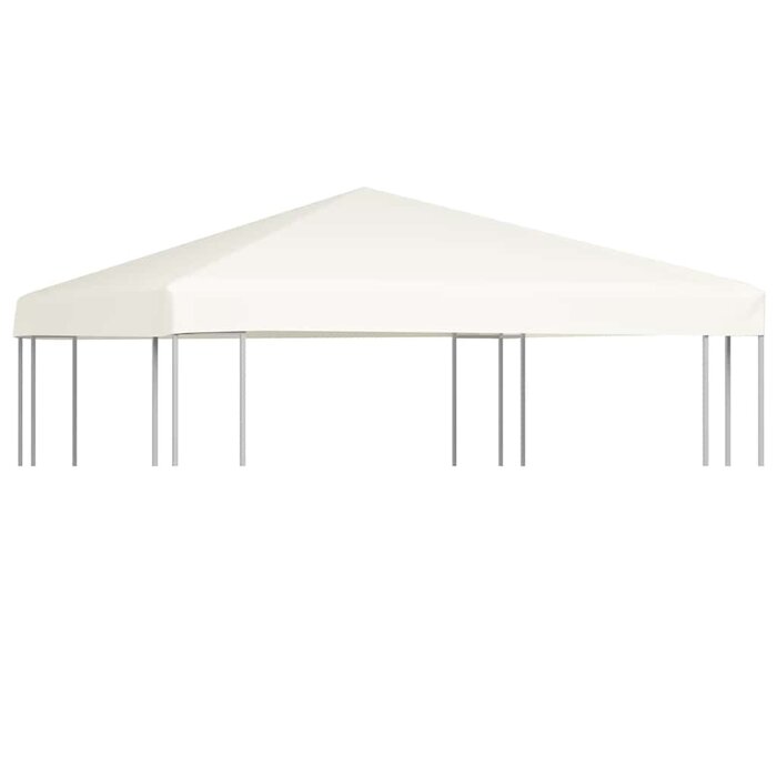 Vidaxl Toile de tonnelle 3x3 m polyester crème - 33% de remise