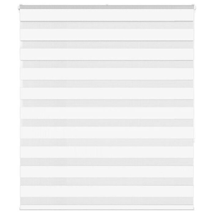 Vidaxl Store enrouleur jour nuit blanc 130x150 cm - 32% de remise