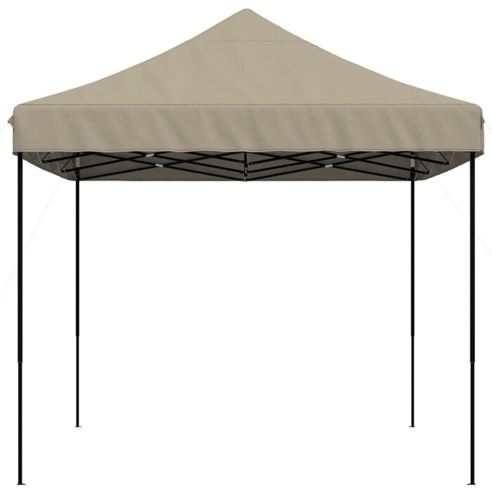 Vidaxl Tonnelle pliante pop-up taupe 440x292 cm - 34% de remise
