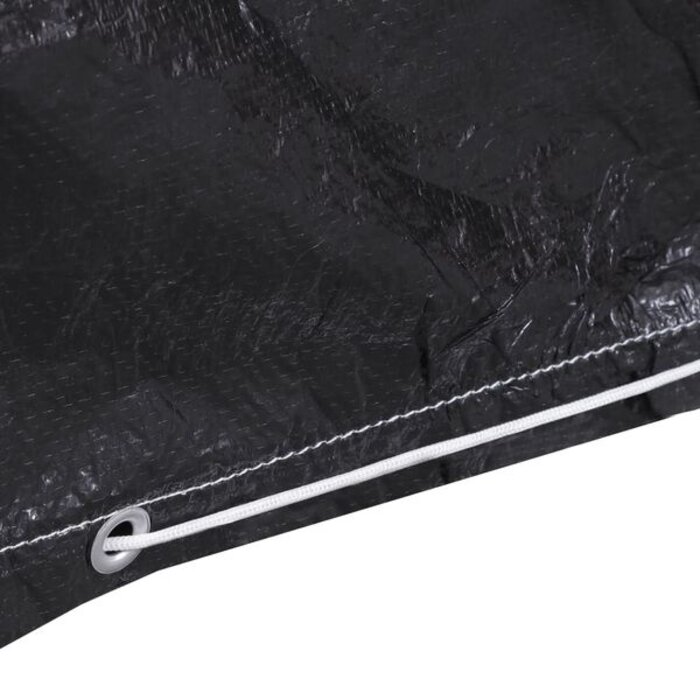 Housse pour balancelle de jardin 185x117x170cm - Noir - 31% de remise