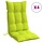 Lot de 4 coussins pour chaise à dossier haut vert vif - 34% de remise