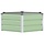 Jardinière hexagonale acier vert pastel 129cm - 31% de remise
