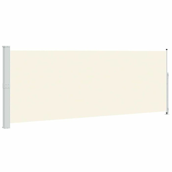 Vidaxl Pare-vue latéral rétractable 180x500 cm crème - 34% de remise