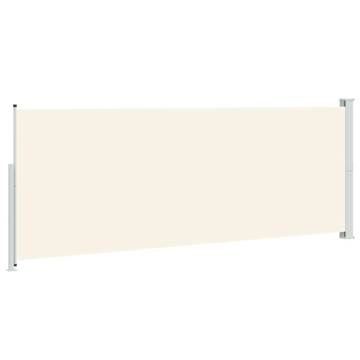 Vidaxl Pare-vue latéral rétractable 180x500 cm crème - 34% de remise
