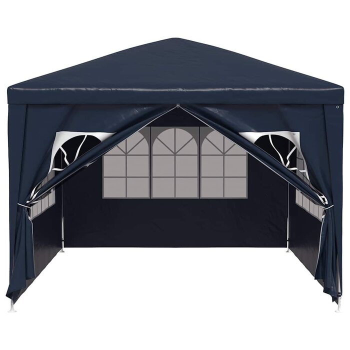 Vidaxl Tonnelle de jardin 3x4m bleue - Structure acier - 34% de remise