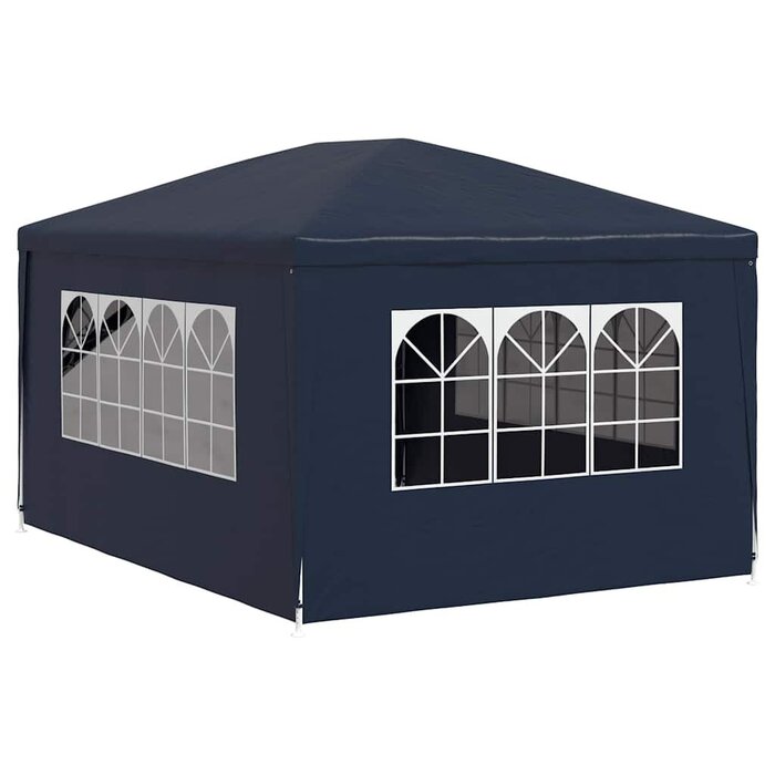 Vidaxl Tonnelle de jardin 3x4m bleue - Structure acier - 34% de remise